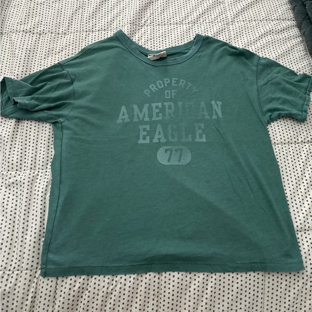 Green American Eagle Shirt